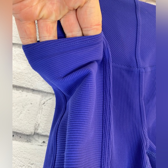 Zella Blue High Rise Leggings with Pockets size Small - Picture 4 of 6